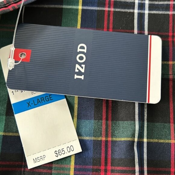 Men’s Izod long sleeve button down shirt - Picture 5 of 8